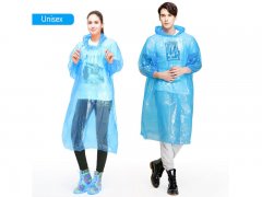 Disposable Raincoat With Sleeves